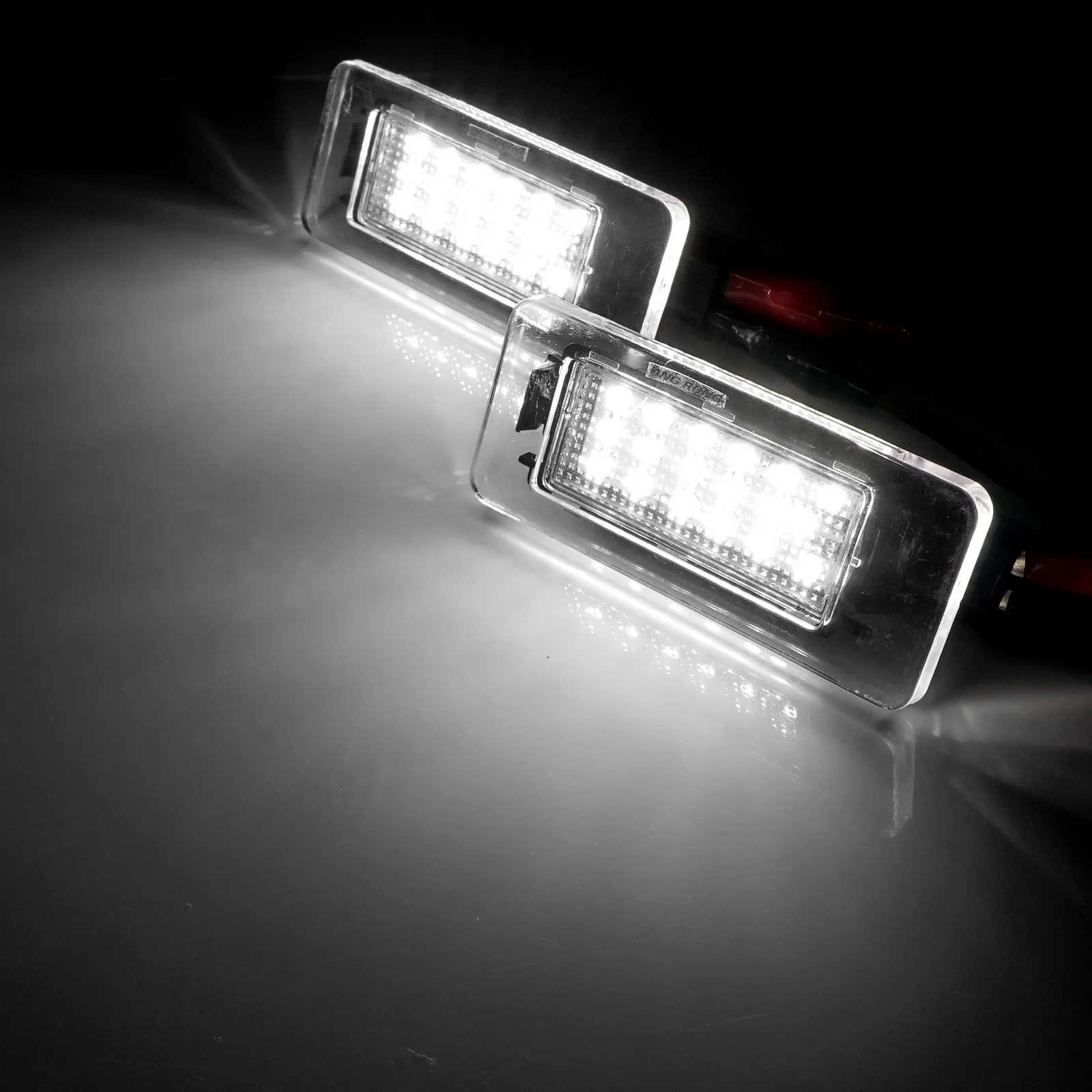 ANGRONG 2x LED Licencijos Numerį Šviesos Balta Naujas Nissan Serena C27 MPV 2016-18