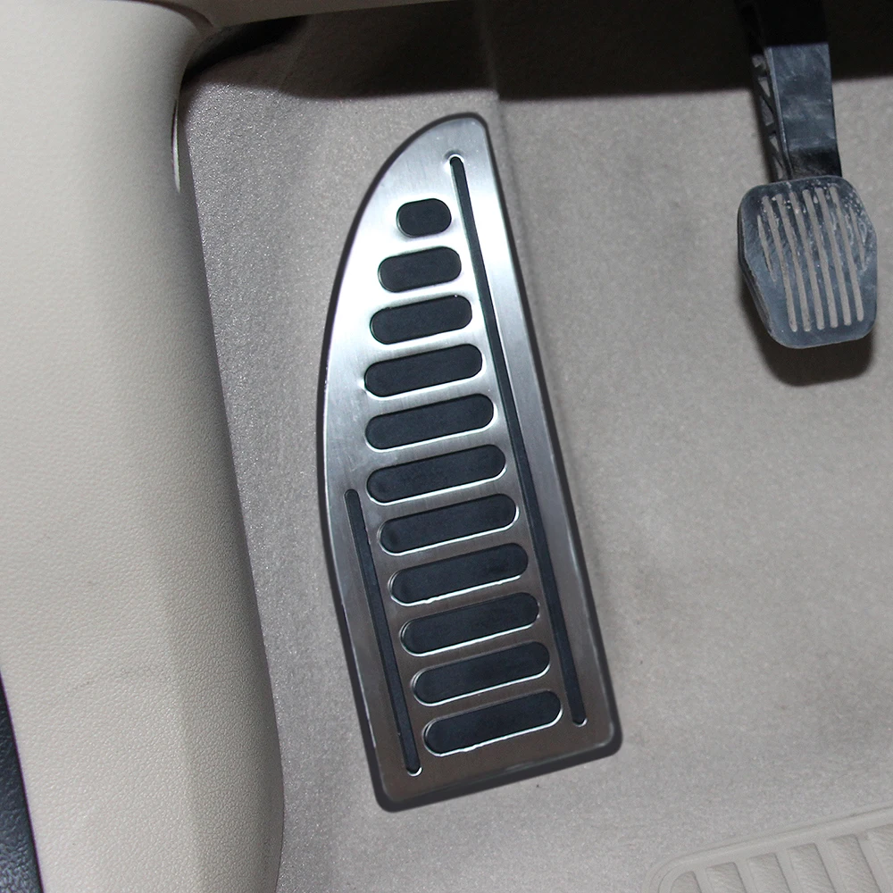 Automobilių Pedalo Footplate Pakoja Pėdos Poilsio Pedalo ir dangtis su nerūdijančio plieno Ford Focus 2 židinio 3 