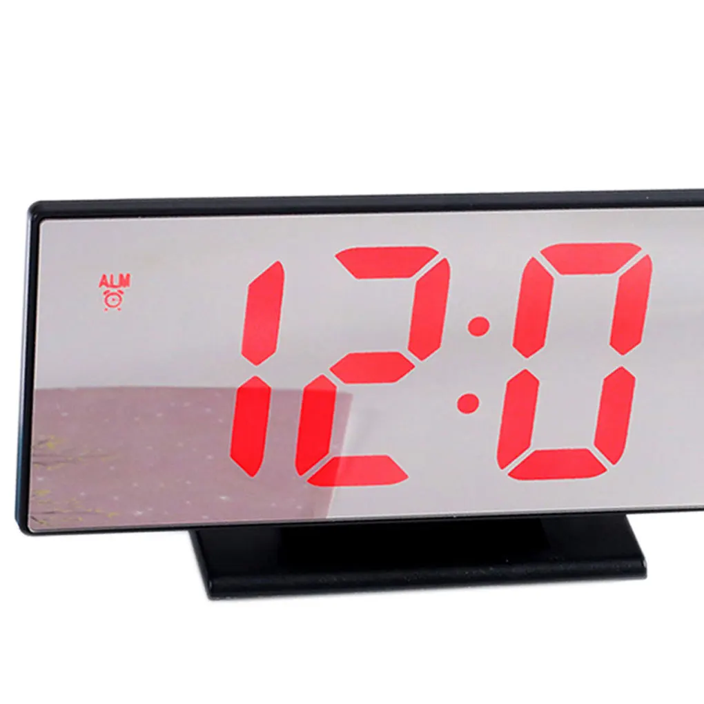 BGVfive Skaitmeninis Laikrodis-Žadintuvas Kietas Daugiafunkcis LED Laikrodis Laikrodis Naktį LCD Šviesos Darbalaukio Skaitmeninis Laikrodis 12/24 valandų Sistema