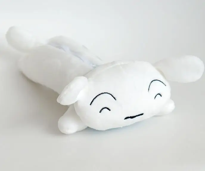 Candice guo! super mielas pliušinis žaislas Crayon Shin Chan baltas šuo minkštas pieštukas krepšys saugojimo pieštuko atveju vaikams gimtadienio, Kalėdų dovana 1p