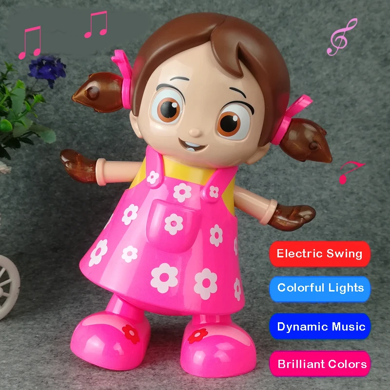 Elektros Pėsčiomis Šokių, Dainavimo Lėlės, Žaislai Mergaitėms Lėlės Šviesos Muzika Kūdikis Reborn Lėles Mergaitėms Kalėdų Dovanos