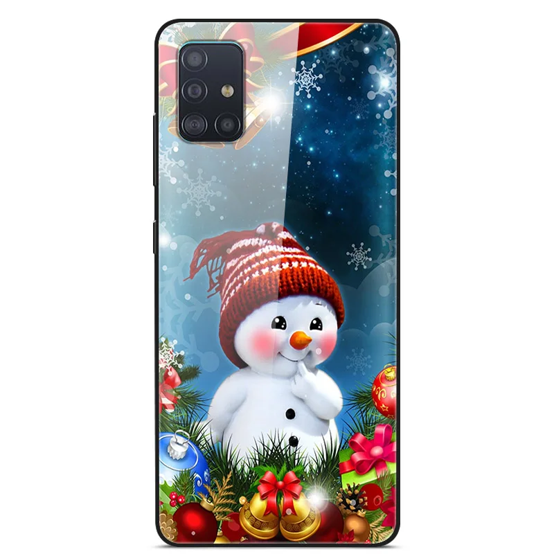 Grūdintas Stiklas Case For iphone 12 Pro Max XR XS Max X XS 6 6s Plius 8 7 Plus SE 2020 Atveju, Kalėdos, Kalėdos Atveju iphone, 11 Atveju
