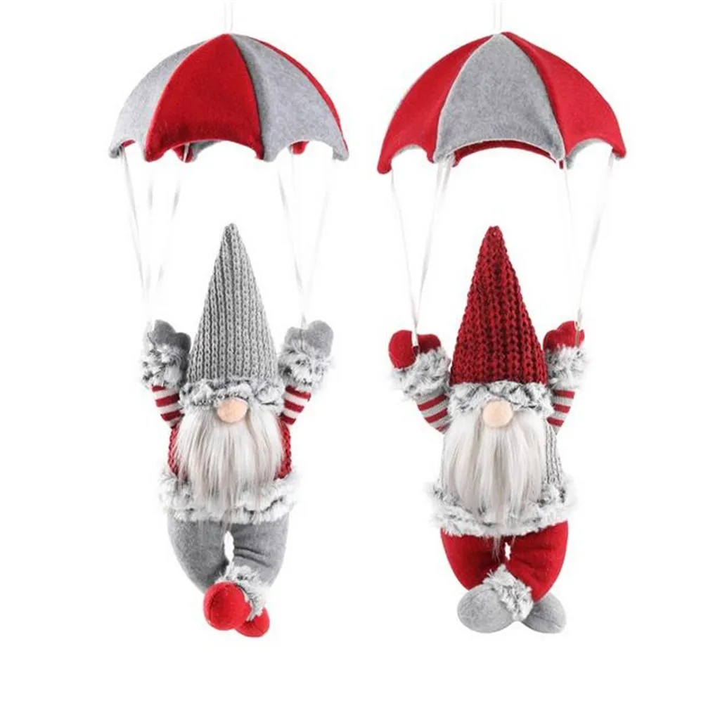 Kalėdų Dekoracijos Kalėdų Beveidis Parašiutizmas Vyras Parašiutu Pakabukas Kalėdų Eglutės Papuošalus Naujųjų Metų 2021