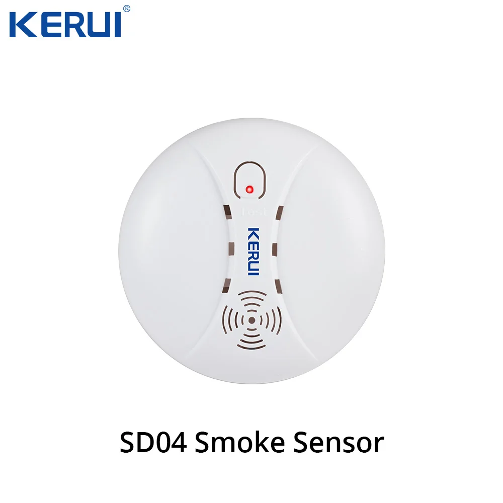 Keru iK52 Wifi, GSM Signalizacija APP Kontrolės Apsaugos Sistemos, Įsilaužimo Įsibrovėlis rinkinys atviras Duris priminimas Dūmų Jutiklis