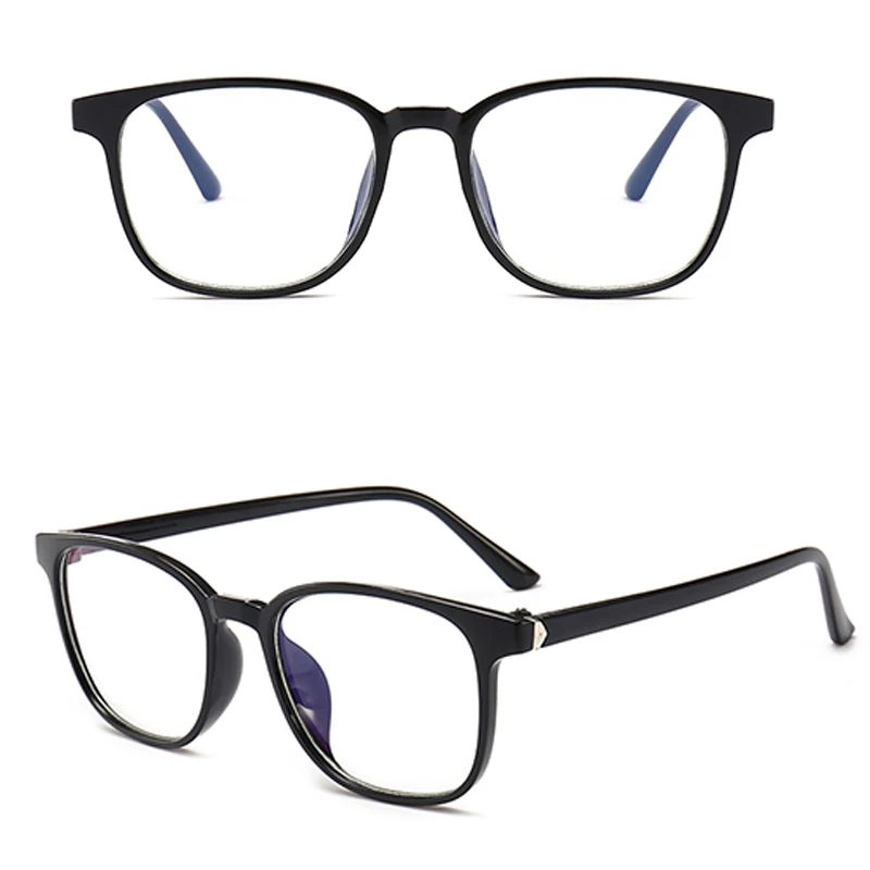 Kompiuterio akinių rėmeliai anti-mėlyna spinduliuotės žmogus PC akinių rėmeliai mobilusis žaidimas Retro skaidrus moteriški akinių rėmeliai