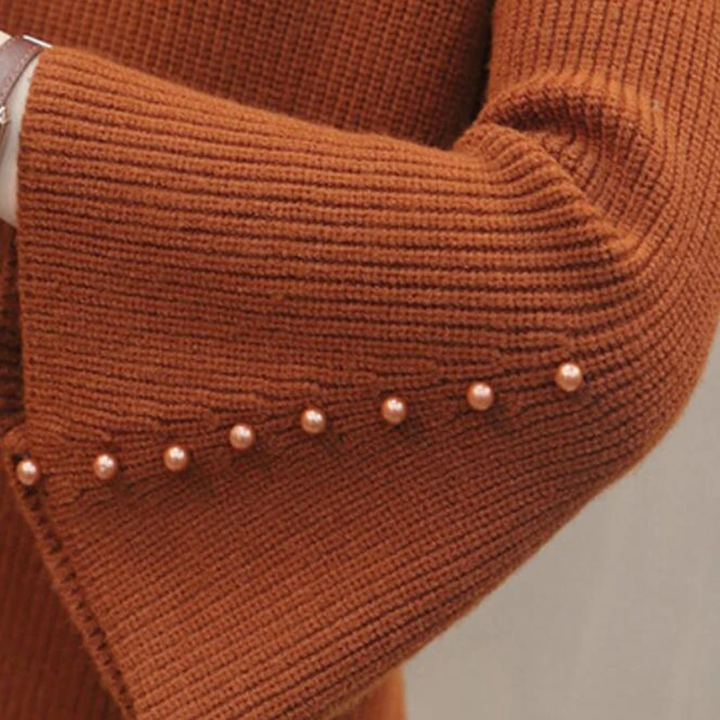Nauja Mada moterims ilgomis rankovėmis v-kaklo plonas megztinis moteriška visas rungtynes, slim pagrindinio megzti marškinėliai mergaitėms vientisos spalvos megztinis drabužiai