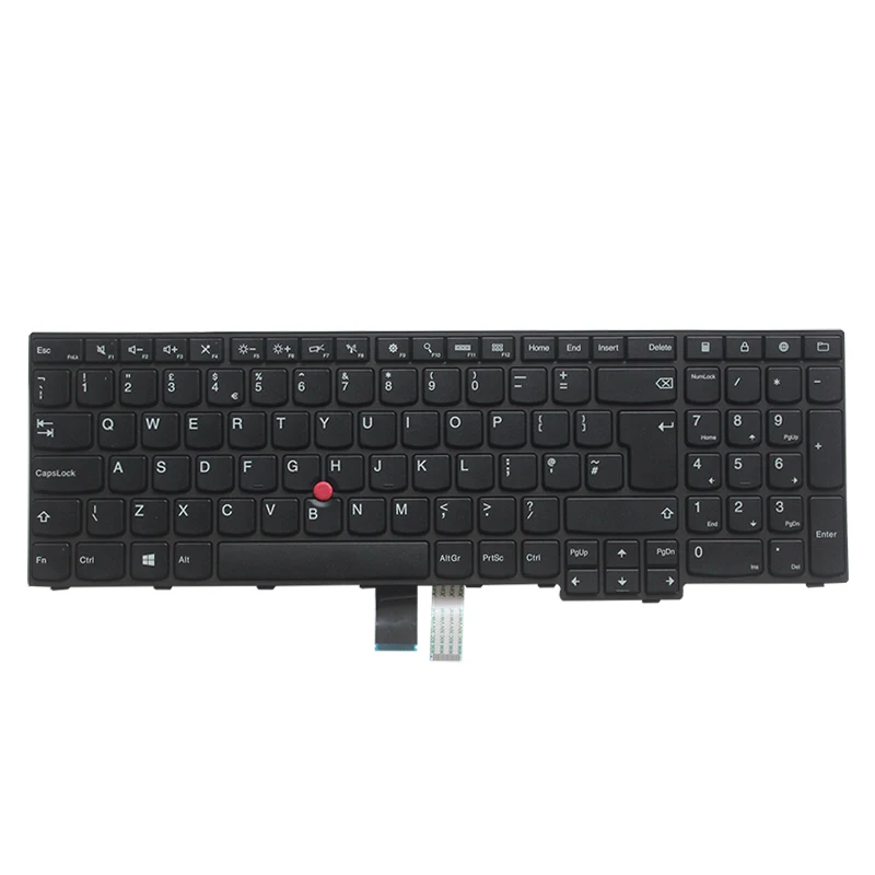 Naujas UK klaviatūra lenovo IBM Thinkpad E550 E550C E555 E560 E565 UK nešiojamojo kompiuterio Klaviatūra