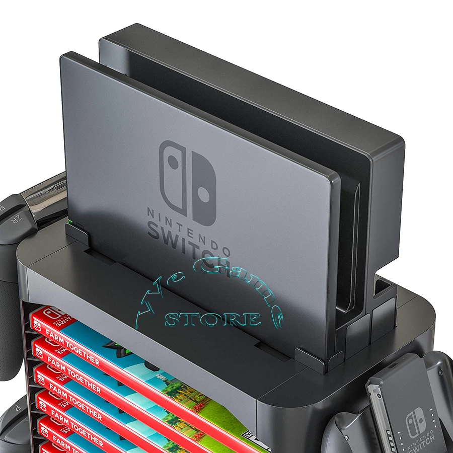 Nintendoswitch Nintend Jungiklis Priedai Laikymo Stovas Žaidimo Diskų Laikiklį Bokštas Valdytojas Atlikti Laikiklis NS Nintendo Jungiklis