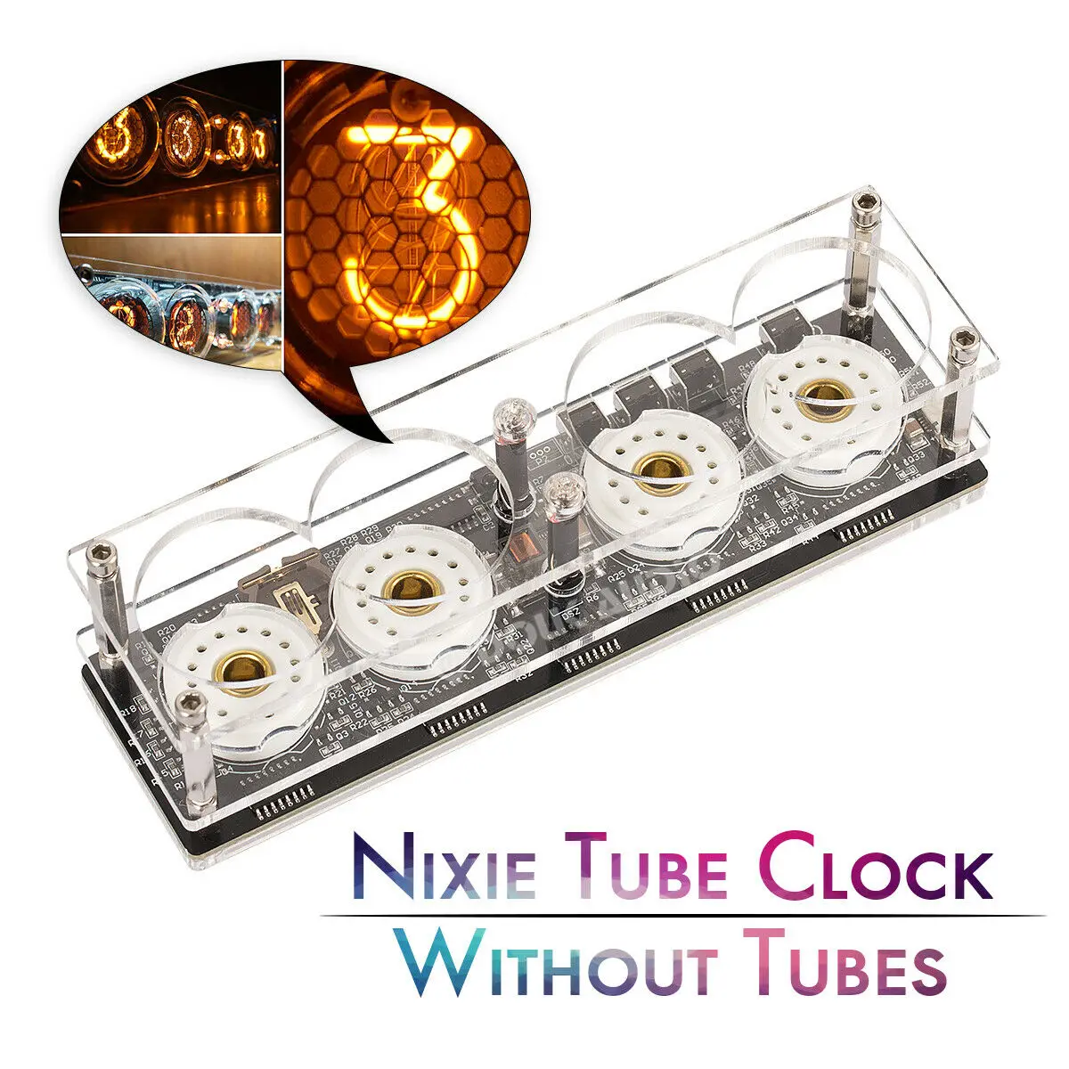 Nobsound Mini Retro Skaitmeninis Nixie Tube Clock 