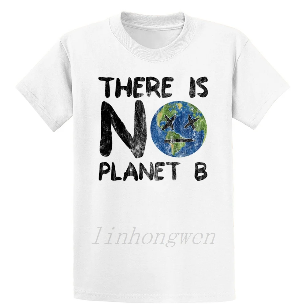 Nėra Planetos B Pobūdžio Žemės Planetos Dovana Marškinėliai Basic Vasaros Stiliaus Apvalios Apykaklės Trumpas Rankovės Projektavimas Kietas Unikalus Grafinis