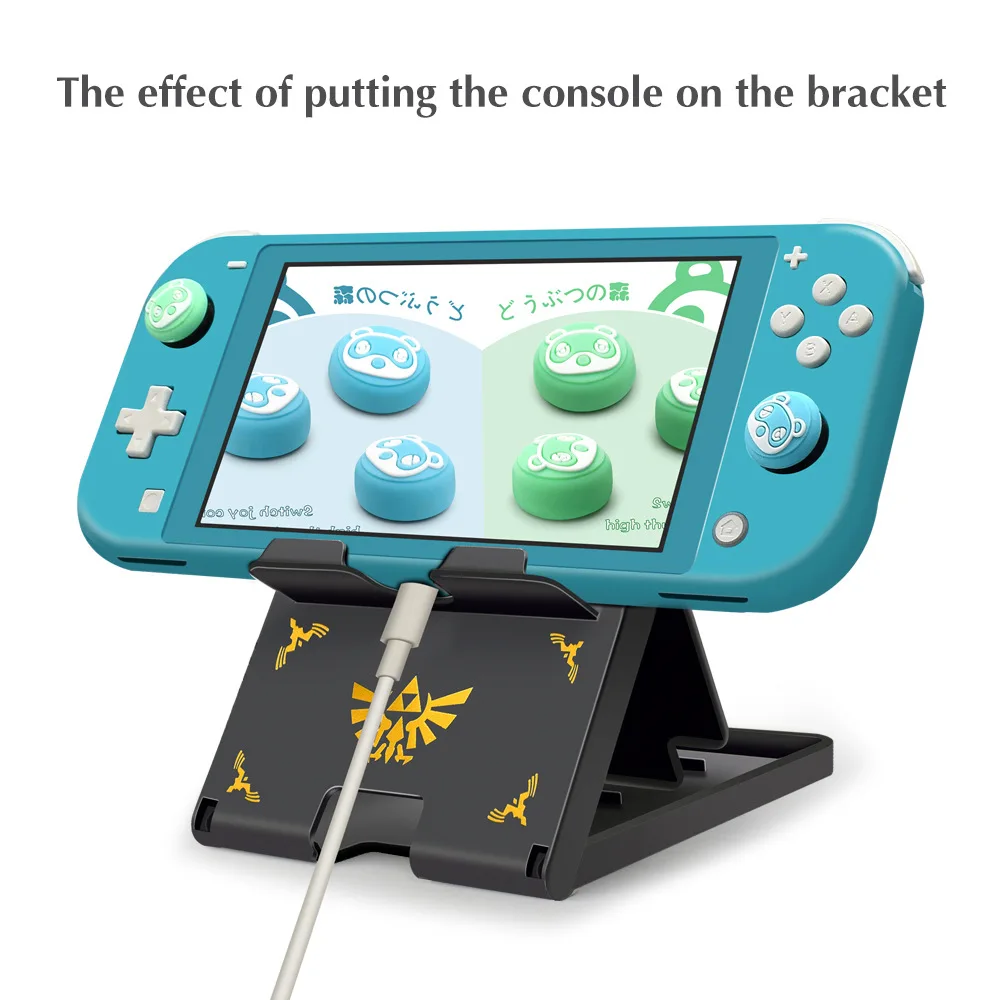Reguliuojamas Laikiklio Stovas Nintendo Pereiti Žaidimą Važiuoklės Atramos Playstand Bazinę Lopšio Parama Nintendo Jungiklis Lite Žaidimą