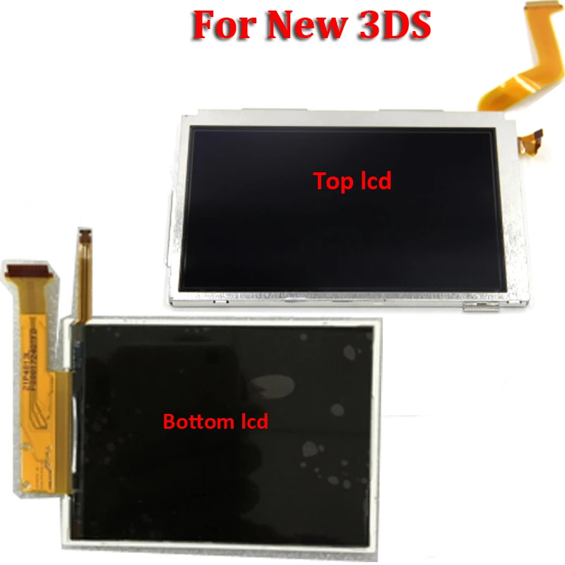 Replacemeny Dalių, Viršus Apačia & Viršutinės Mažesnis LCD Ekranas, Dėl Nintend DS Lite/NDS/NDSL/NDSi Naujas LL, 3DS XL Nintend Jungiklis