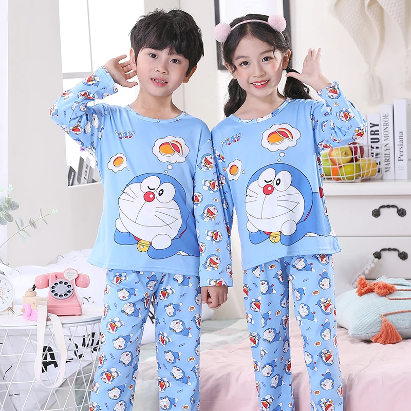 Vaikai Pižama Komplektas Mergaitėms, Berniukams, Vaikų Pižamos Kostiumas Kūdikių, Mergaičių Namų Drabužių Paauglių Pijamas Infantil Sleepwear Kalėdų dovana