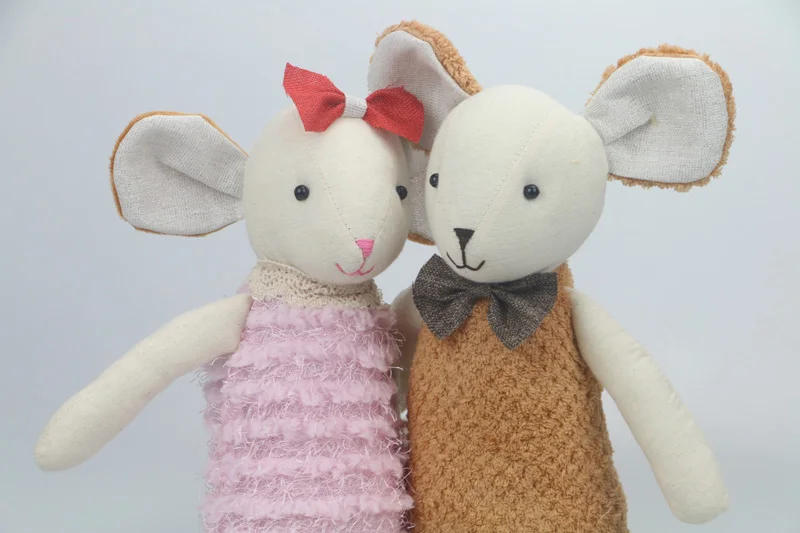 Valentino Dienos dovana 55cm mielas pelės lėlės minkštas žaislas merginos gimtadienio dovana iškamša pliušinis lėlės kawaii pelės