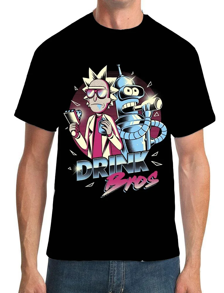 Vasarą Naujų Rick 3D Print t shirt Berniukas Viršūnes Tees Trumpas Rankovės Atsitiktinis Modi Anime T Marškiniai Plius Dydis O-kaklo Streetwear Viršūnes&Tees