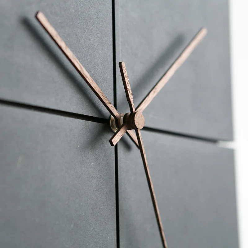 Šiaurės Minimalistinio Sieninis Laikrodis Kūrybos Kambarį Asmenybės Buitiniai Laikrodžiai Tyli Sieniniai Laikrodžiai Namų Dekoro