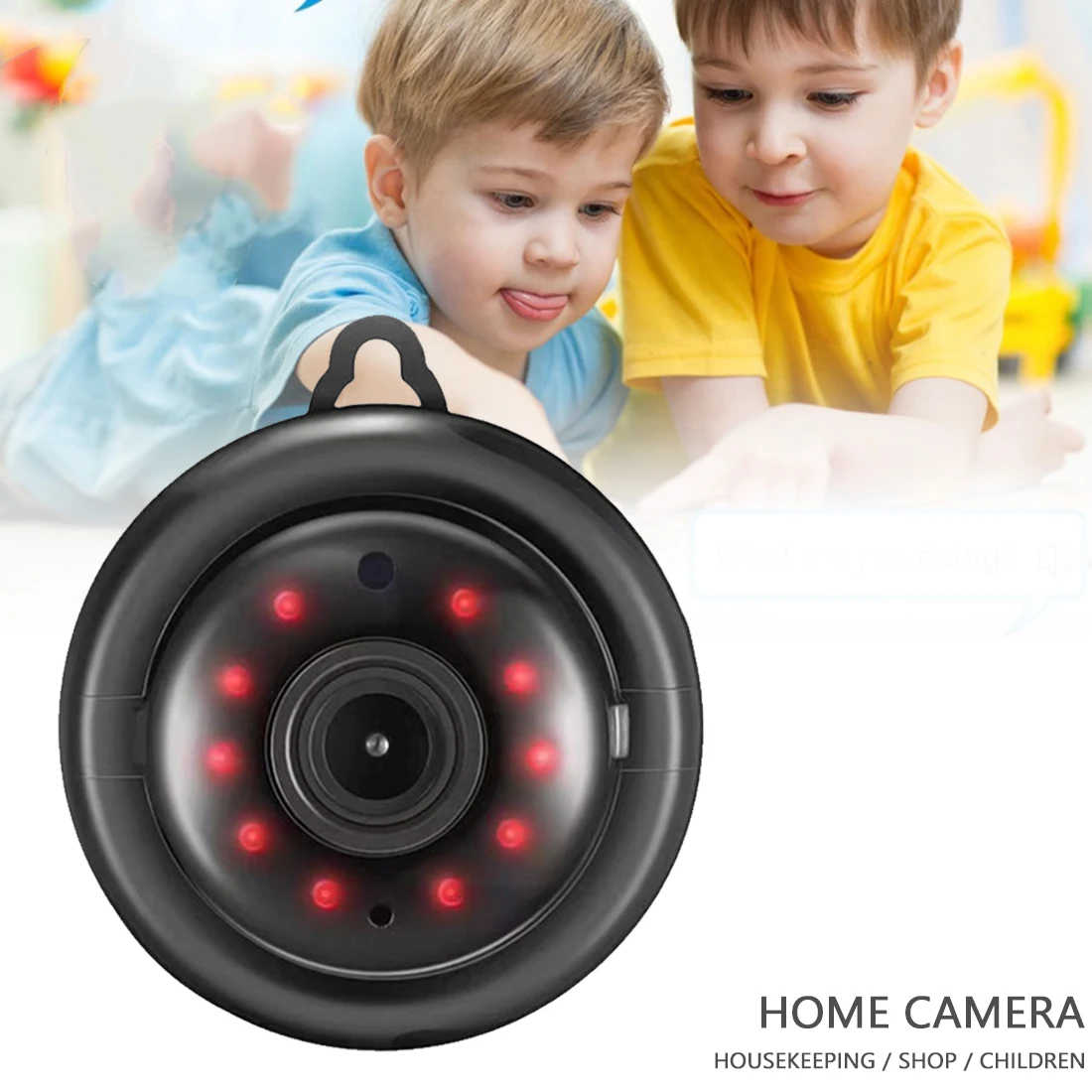 1080P WIFI Kamera V380 Belaidžių IP kamerų Kūdikio stebėjimo ir SPINDULIŲ Naktinio Matymo Home Security Vaizdo Monitorius, Dviejų krypčių Garso Motion Detect
