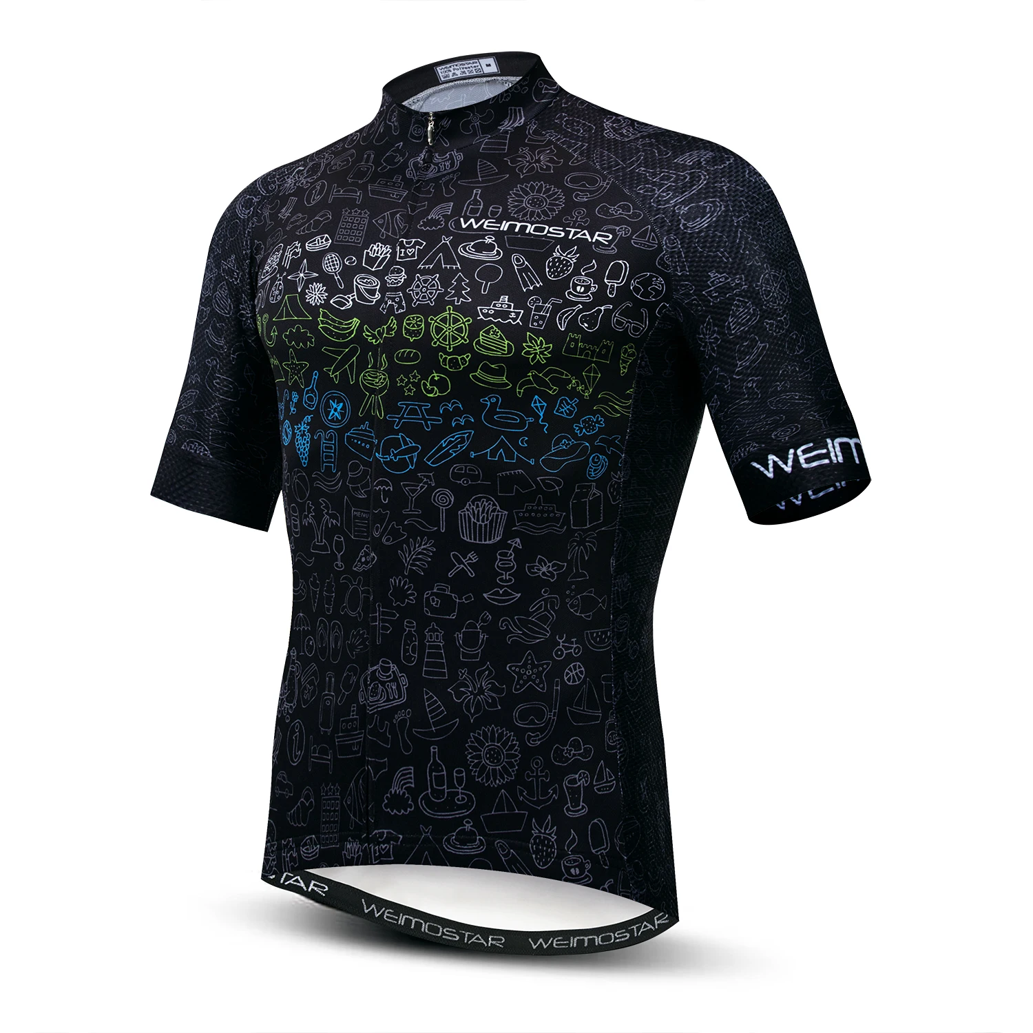 2019 dviračių džersis Vyrų Dviračių megztiniai trumpomis rankovėmis Pro Komandos Kelių Kalnų MTB Maillot Ciclismo Lenktynių Topai marškinėliai Blue JAV, JK