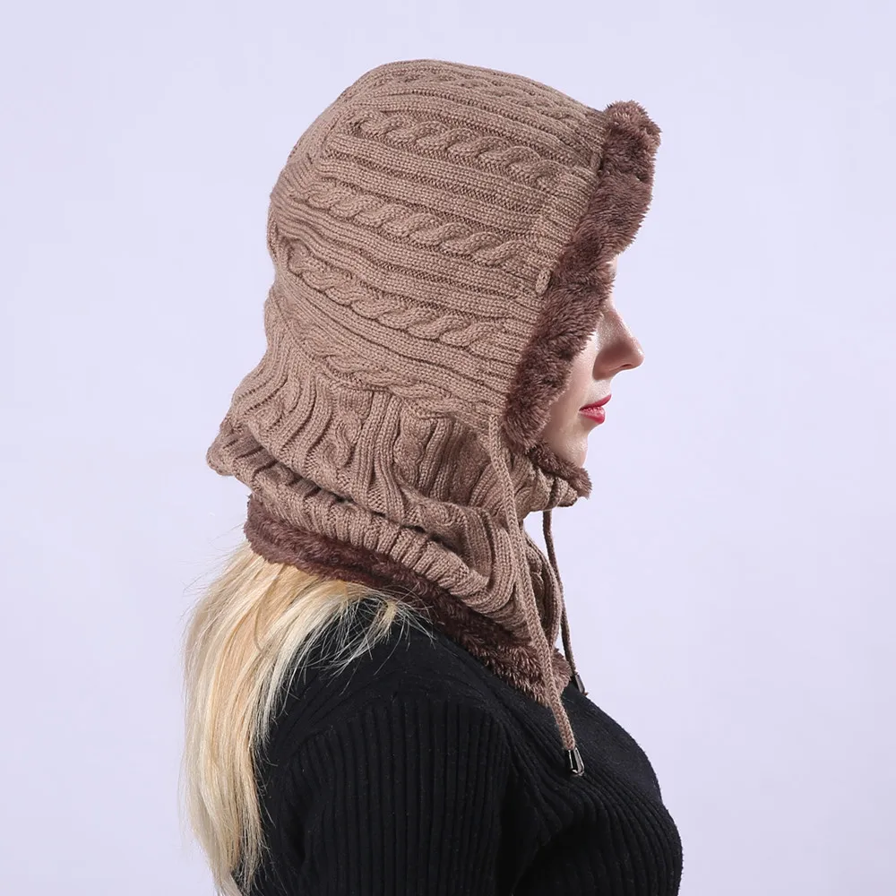 2020 naujas žiemos karšto Plius aksomo mezgimo vyrų, moterų rizikos draudimo bžūp Kanapių modelis Siamo Vilnos šalikas Ausų apsaugos skrybėlę
