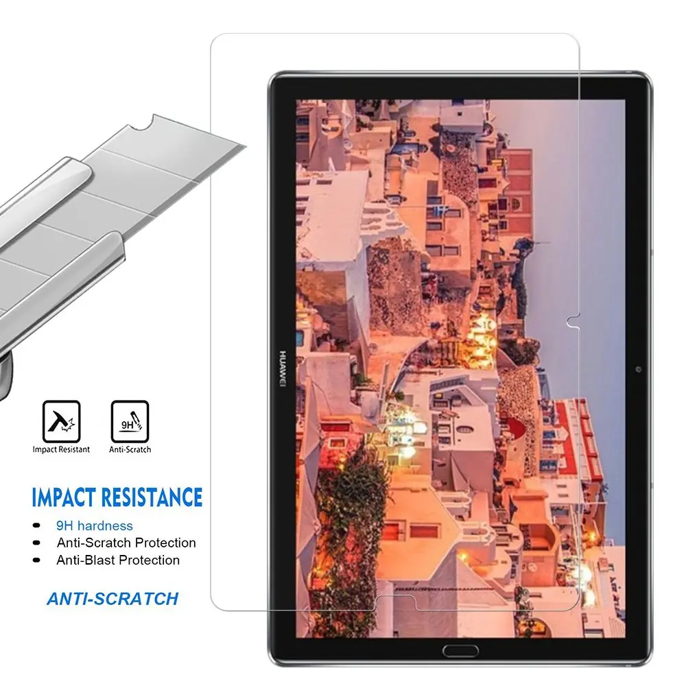 9H Tablet Grūdintas Stiklas Huawei MediaPad M6 10.8 Colių 2019 Screen Protector, skirta 