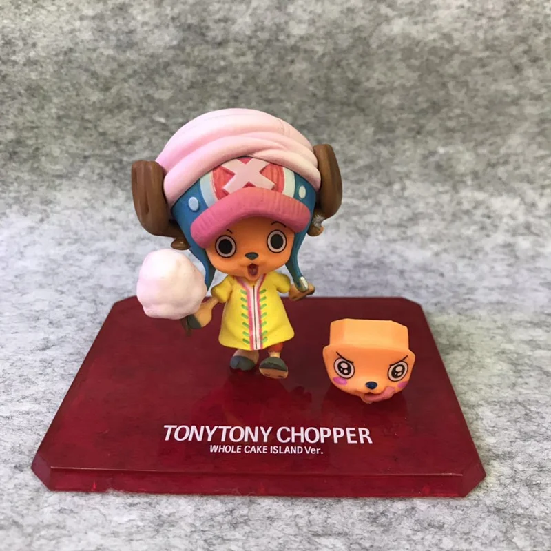 Anime One Piece Tony Tony Chopper 117 Kartos Ver PVC Veiksmų Skaičius, Kolekcionuojamos lėlės Modelio žaislas, 7cm
