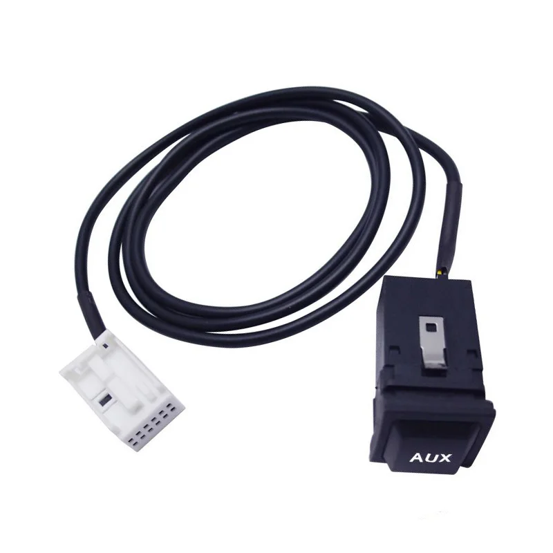 Automobilinis USB AUX jungiklio kabelis USB audio adapter RCD510 RNS315 VW Passat B6 B7 Golf 5 MK5 Golf 6 MK6 GTI Jetta 5 MK5 CC