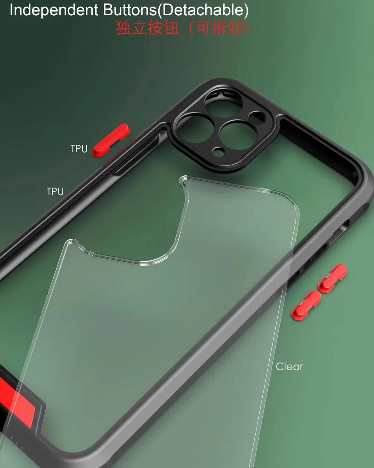 Crystal Clear Atveju iPhone, 11 Pro Max X XS XR Skaidrus Atvejais Atgal Kameros Apsauginis Dangtelis Skirtas iPhone SE 2020 7 8 Plus Atveju