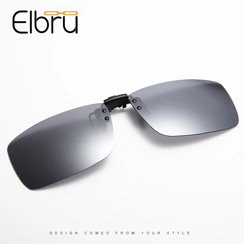 Elbru Poliarizuota Įrašą Akiniai nuo saulės Vyrų, Moterų Vairavimo Akiniai Easy Clip-on 