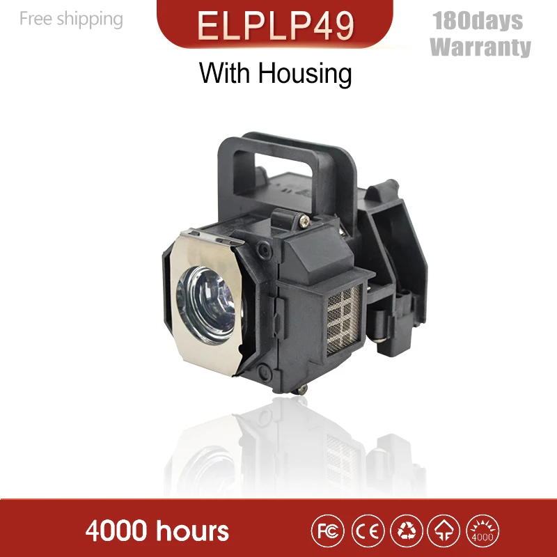 ELPLP49 Pakeisti Projektoriaus Lempa EH-TW2800 TW2900 TW3000 TW3200 TW3500 TW3800 TW5000 TW5500