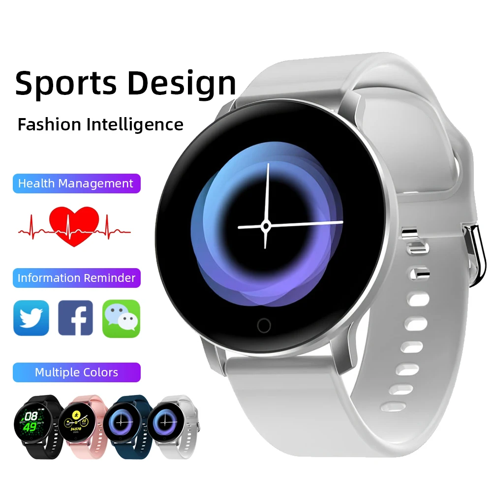 Fitneso Vyrų Smart Watch Moterų Sporto Apyrankę Širdies ritmas, Bluetooth Foto Miego Stebėti 