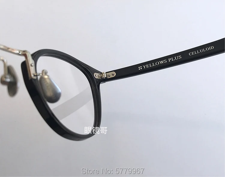 Japonijos Prekės ženklo kurt Turas Derliaus Acetatas Akinių Rėmeliai Moterų, vyrų Recepto Trumparegystė Optinis Aiškių Rėmų Akiniai