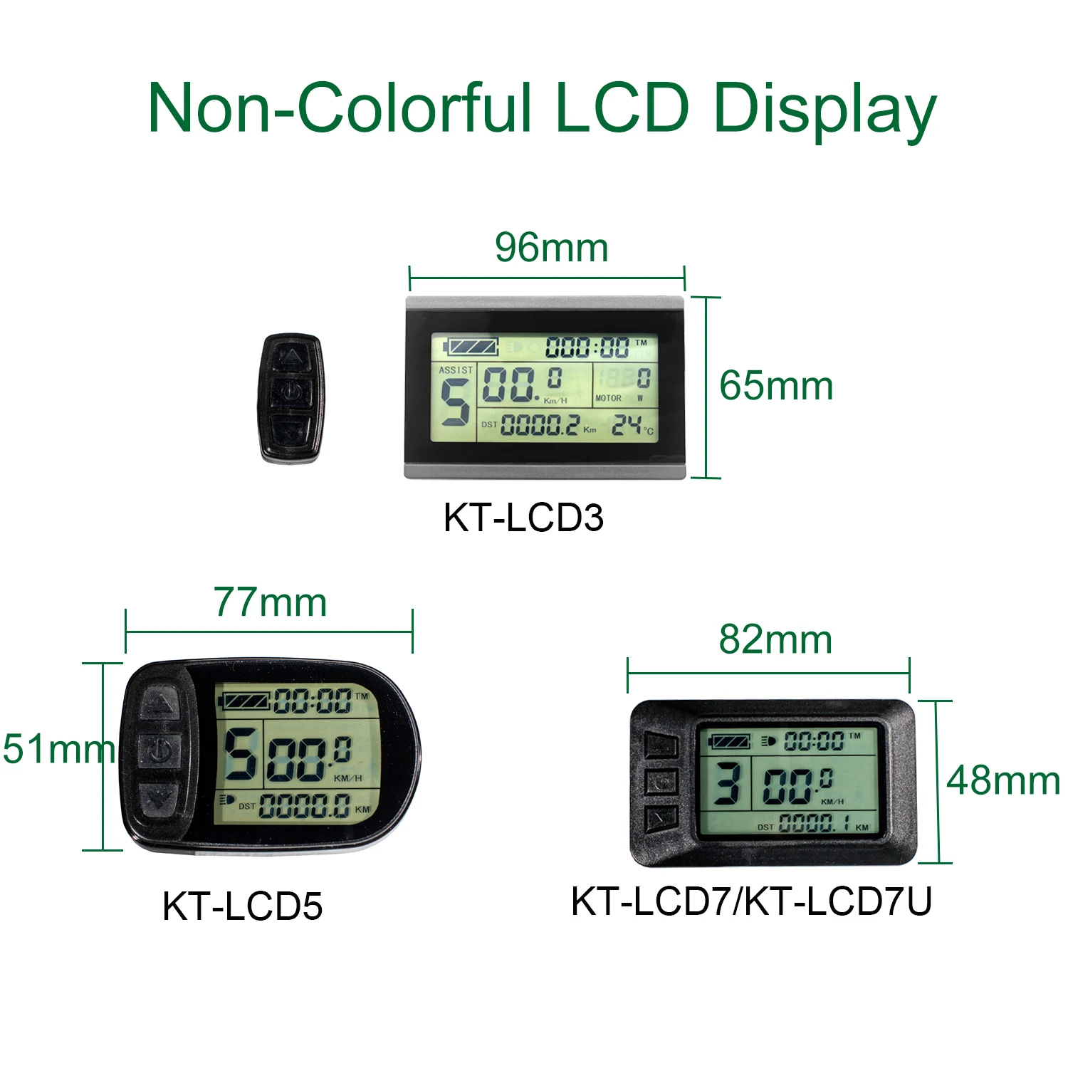 KT Ebike LCD3 Ekranas LCD3U LCD8H LED 880 36V 48V Elektrinis Dviratis LCD Led Ekranas, Elektros Dviratis