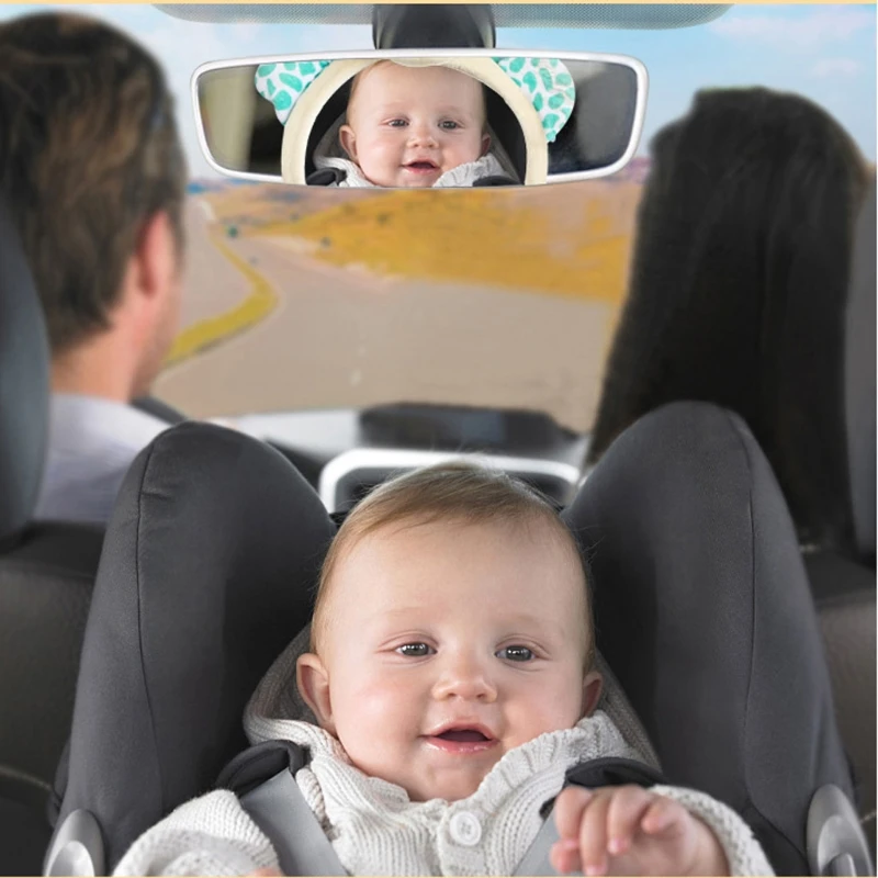 Kūdikių Galinio Susiduria Veidrodėliai Saugos Automobilio galinės Sėdynės Lengvai Veidrodėlis Vaikams, Vaikiška