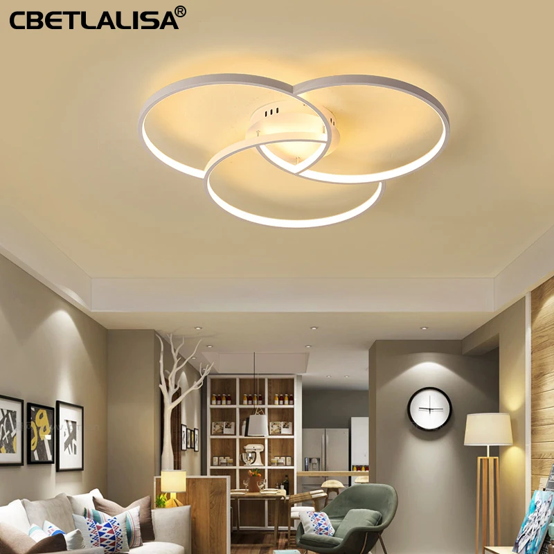 LED LED Šviestuvo gyvenimo kambario, miegamasis aliuminio lempos nuotolinio valdymo greitas pristatymas 50% nuolaida