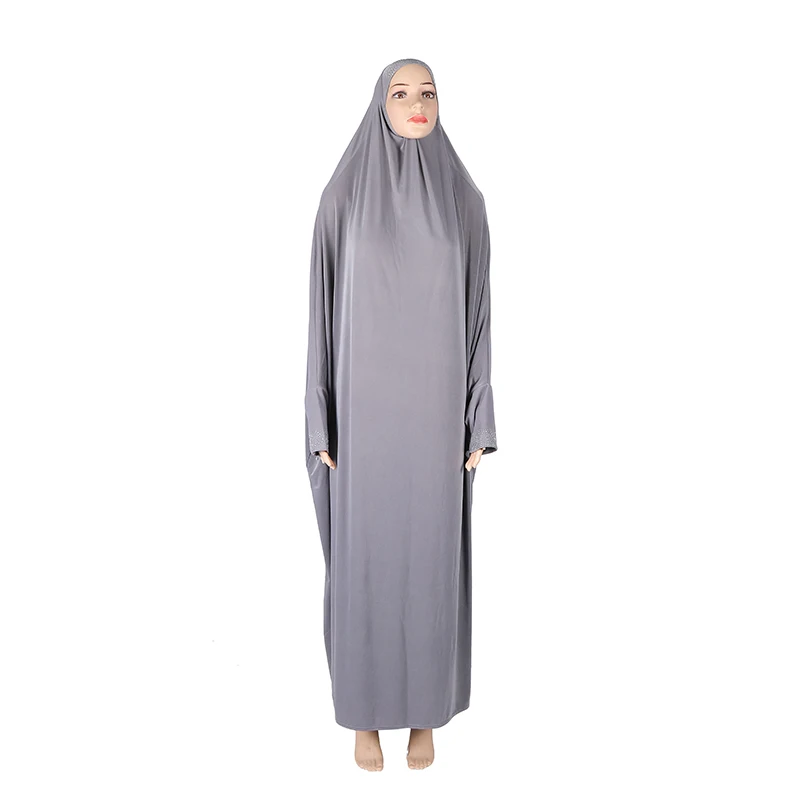 Musulmonų Moterys Maxi Malda Abaja Hijab Orinės Pilnas Draudimas Suknelė Rūbeliai Kaftan Arabų Islamo Šikšnosparnių Rankovėmis Burqa Khimar Niqab Jilbab