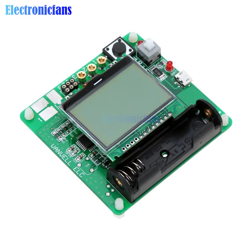 Nešiojamų Dizainas Induktyvumo-kondensatorius Metrų MG328 LCD Ekranas Daugiafunkcį Tranzistorius (MOSFET Diodai Testeris Su Viela, 