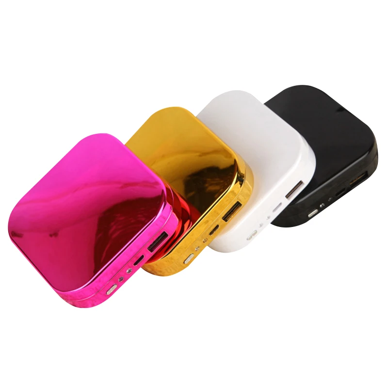 Nešiojamų Galia Banko xiaomi mi iPhone Mini Pover Banko 10000mAh Makiažo Veidrodėliai Powerbank Išorės Baterija Mobiliojo Telefono Chareger