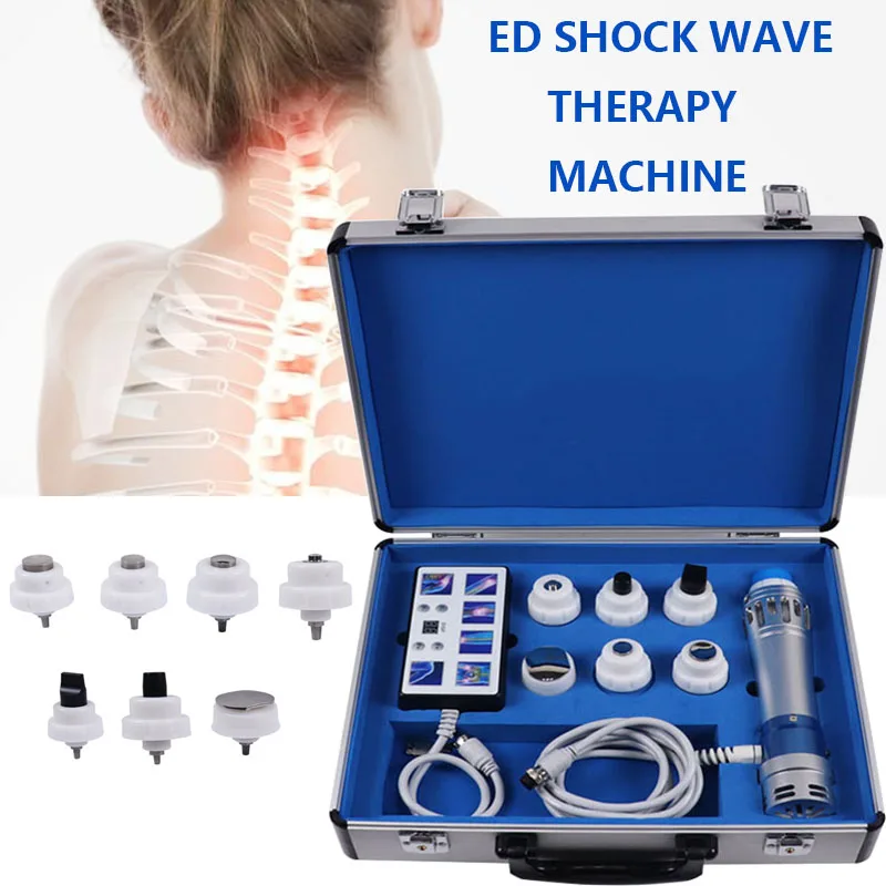 Nešiojamų Vibratorius Extracorporeal smūginės Bangos Terapijos Įranga Shockwave Mašina ED Erekcijos Disfunkcijos Gydymas