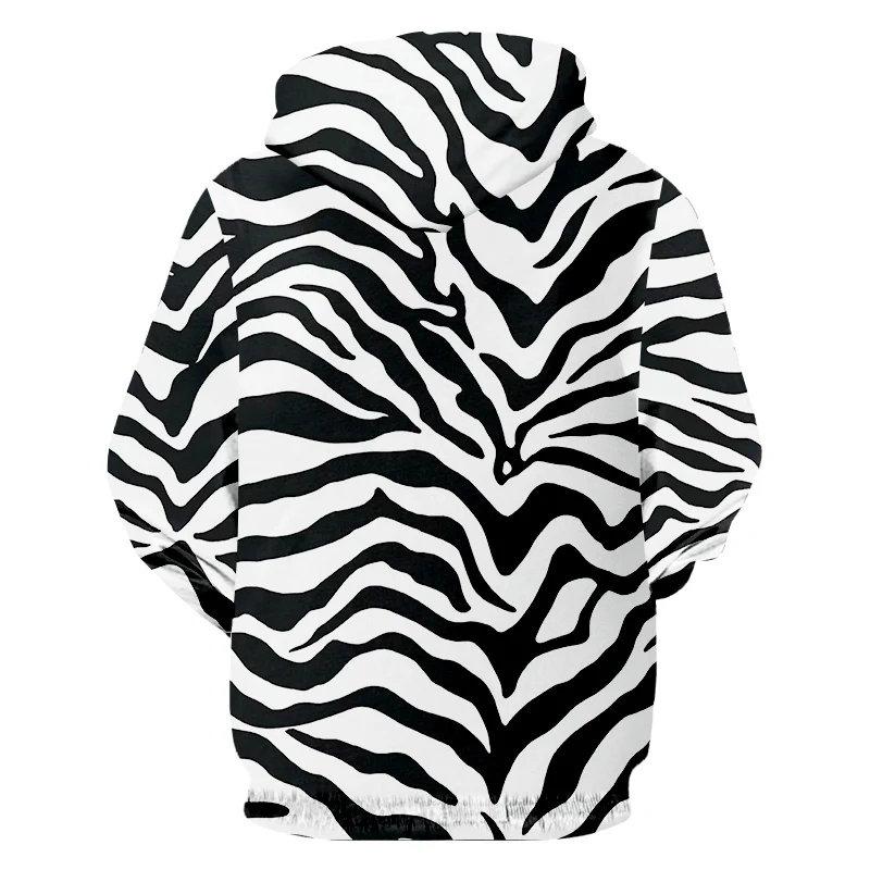 OGKB Hoodies Palaidinės Homme Karšto Gobtuvu Leopard 3D Hoodies Spausdinti Zebra Stripes Atsitiktinis Plius Dydis 6XL Kostiumas Vyras Žiemos Hoody