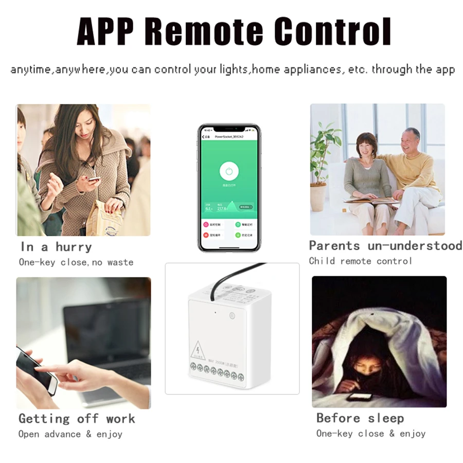 Originalus aqara dvipusis valdymo modulis Belaidžio Relė Reguliatorius 2 kanalų Dirbti Xiaomi Mijia smart home APP mi namuose Namų vaistinėlė
