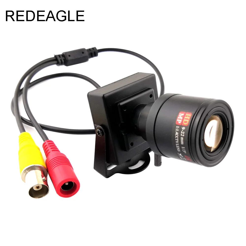 REDEAGLE 9-22mm Varifocal Zoom Analoginis CCTV Kameros, Namų Vaizdo, Apsaugos Stebėjimo Kameros Reguliuojamas Objektyvas Metalo Atveju