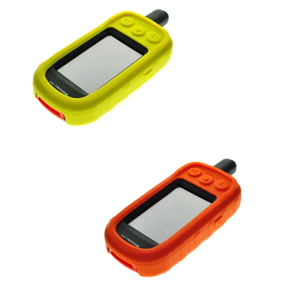 Silikono Atveju Garmin Alpha 100 Handheld GPS Kodas Metrų Anti-rudenį Odos Dangtelio Apsauginis Apvalkalas Atveju Garmin GPS Alpha100