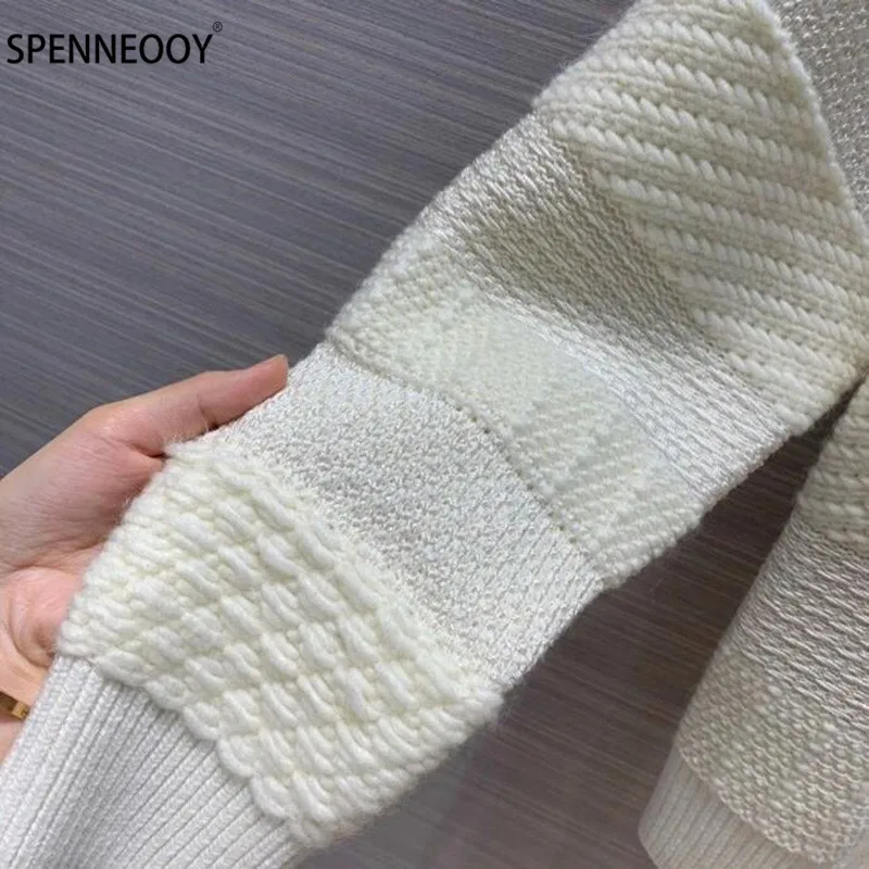 SPENNYMOOR 2020 Dizaineris Prekės Rudens Žiemos Vilnos Megztinis (Puloveris) Moterų Custom Mygtuką Mados Atsitiktinis, Kietas Mezgimo Megztinis