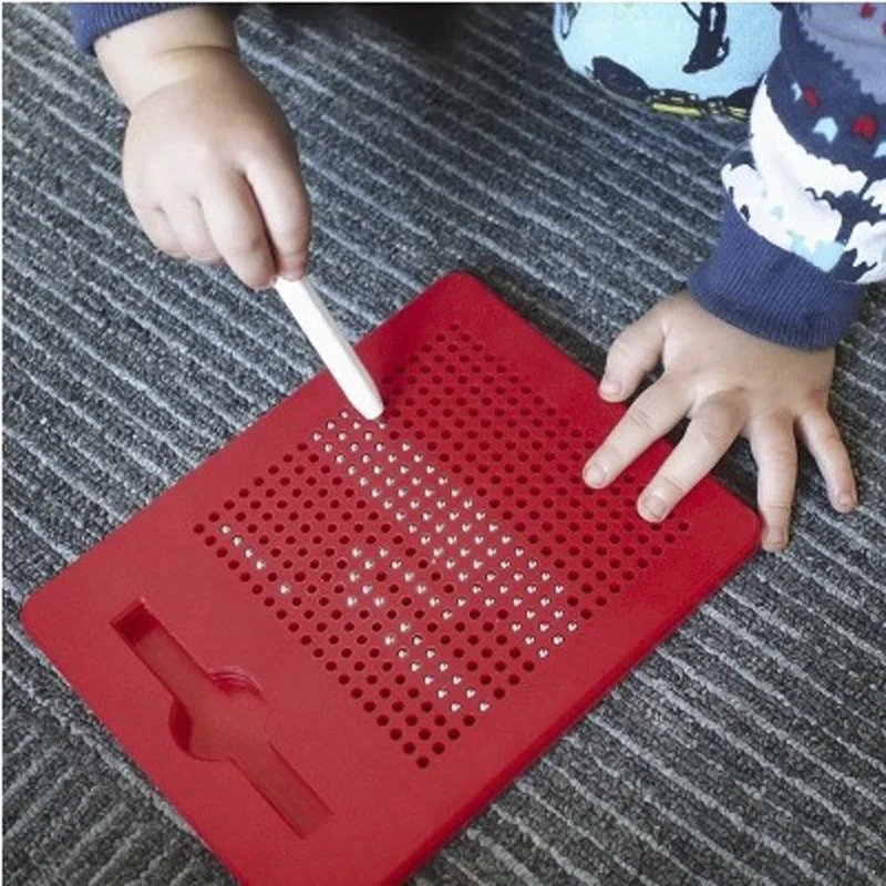 Vaikai Magnetinio Tablet Piešimo Lenta Pagalvėlės Tvirtos Plieno Kamuolys Magnetinė Rašomoji Lenta Montessori Medžiagos, Žaislai Vaikams