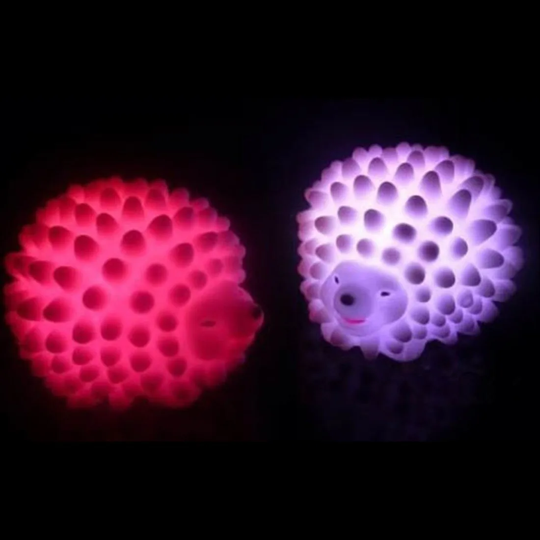 2018 Naujas LED Ežys Naktį Šviesos Lempos, Stalo Lempos Permainingi-spalva Kalėdinių Kūdikių Namų LED Šviesos Naktinės Šviesos Lempos