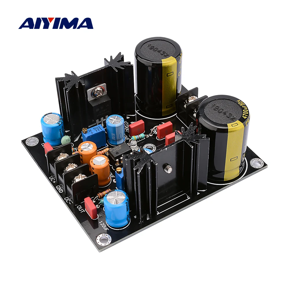 AIYIMA LM317 LM337 Lygintuvas Filtras Power Board Servo Ištaisyti Filtras Maitinimo šaltinis AC DC Modulis 