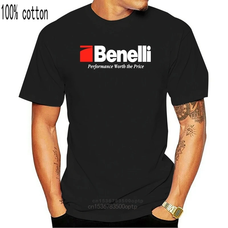 Benelli Šautuvų Logotipą, trumpomis Rankovėmis T-Shirt JAV Dydis S - 3XL