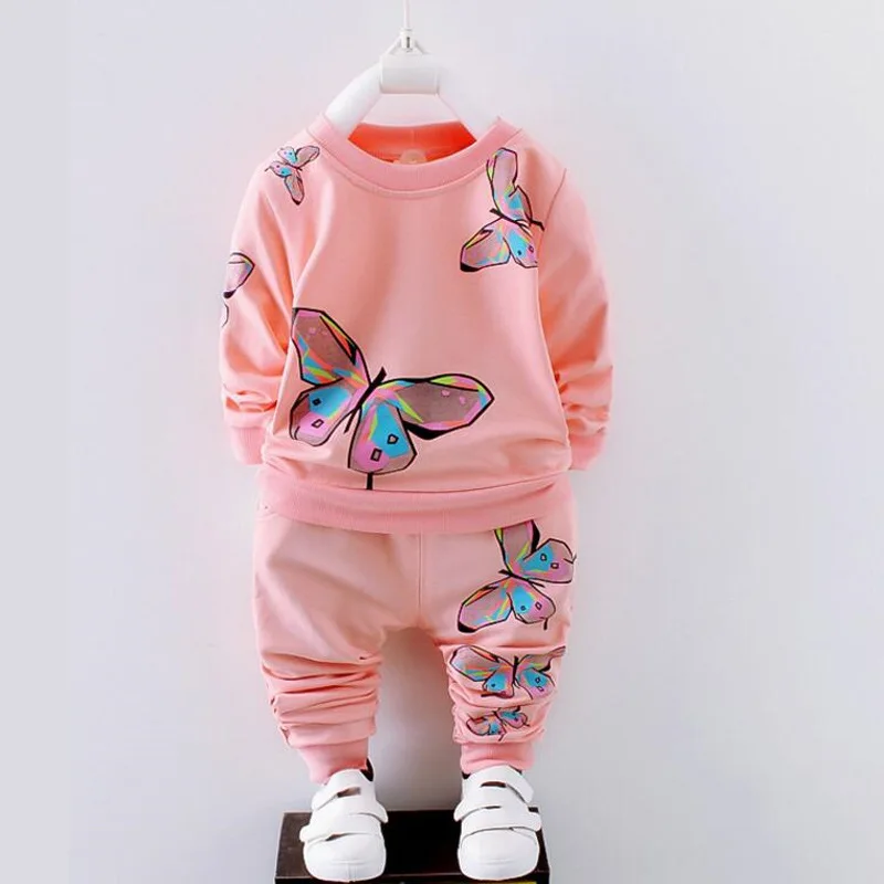 BibiCola kūdikių mergaičių drabužių rinkiniai kostiumas Vaikiška apranga Baby Girl Kostiumas 