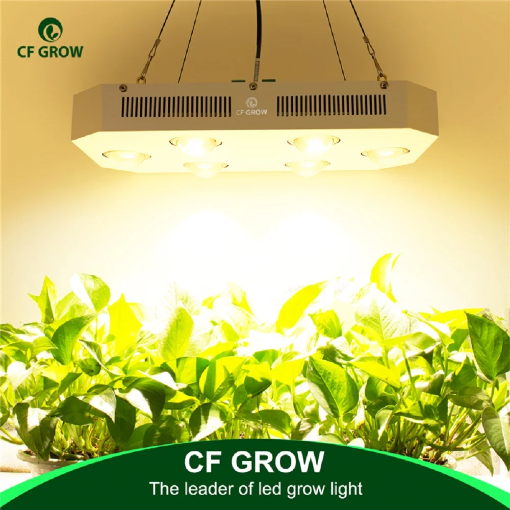 COB LED Grow Light Pilietis 1212 Visą Spektrą 300W 600W 900W 3500K 5000K = HPS Auginimo Lempos Kambarinių Augalų, Daržovių, Gėlių Apšvietimas