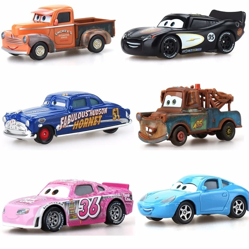 Disney Pixar Cars 2 34 Stiliaus Žaibas Mcqueen Mater 1:55 Diecast Metalo Lydinio Modelio Automobilių Gimtadienio Dovana Žaislai Vaikams Berniukams